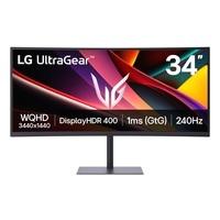 Monitor Gamer LG UltraGear G6 34" Curvo WQHD (3440x1440) 240